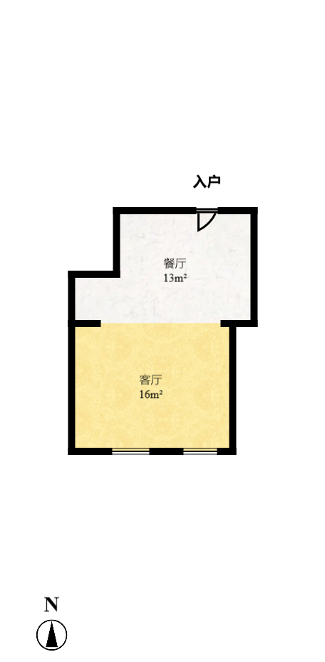 公园道  1室1厅1卫   39.40万室内图1