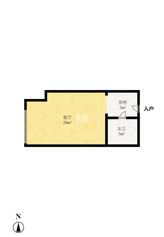 金鷹商業(yè)廣場(chǎng)（金鷹商業(yè)大廈）  1室1廳1衛(wèi)   41.80萬(wàn)