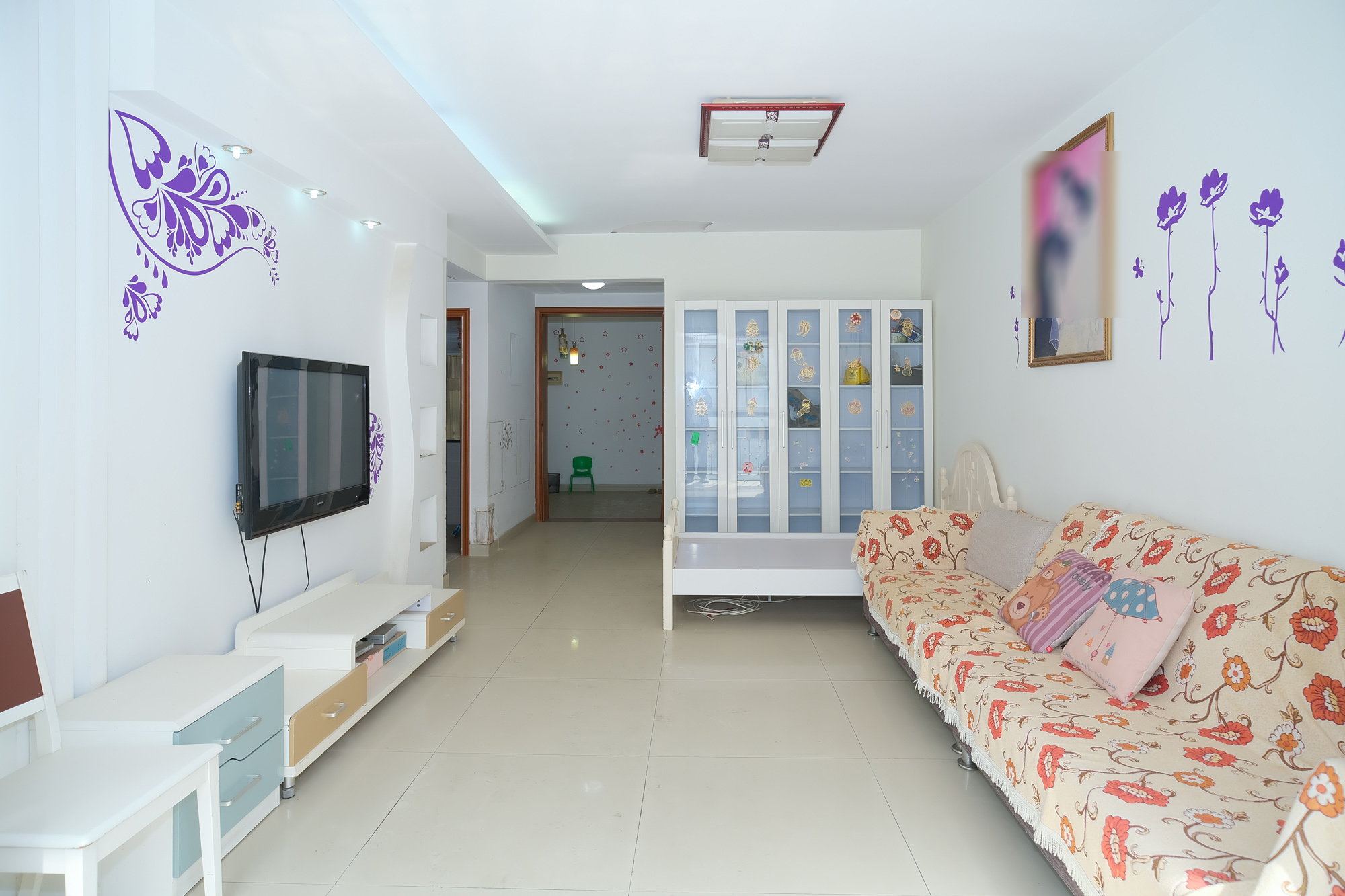 尚都花园城  2室2厅1卫    59.8万客厅