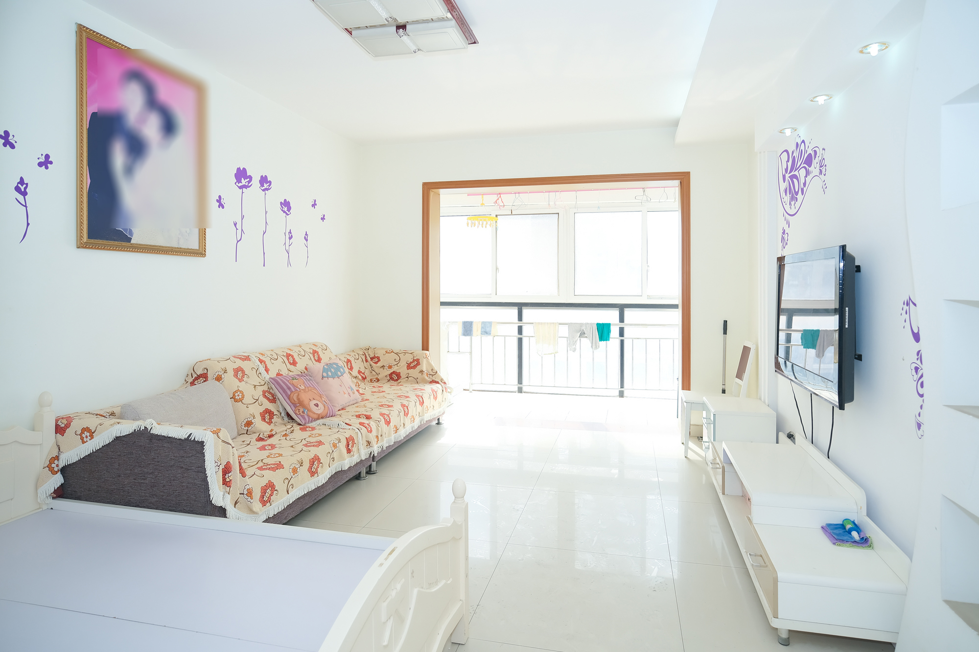 尚都花园城  2室2厅1卫    59.8万客厅