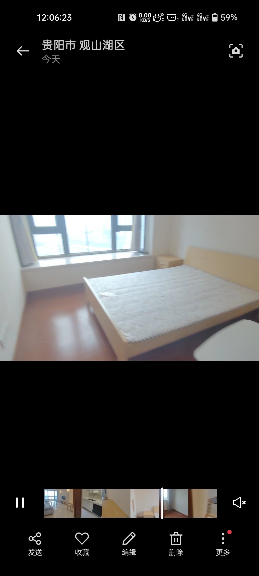 恒大滨河左岸  3室1厅1卫   2600.00元/月室内图
