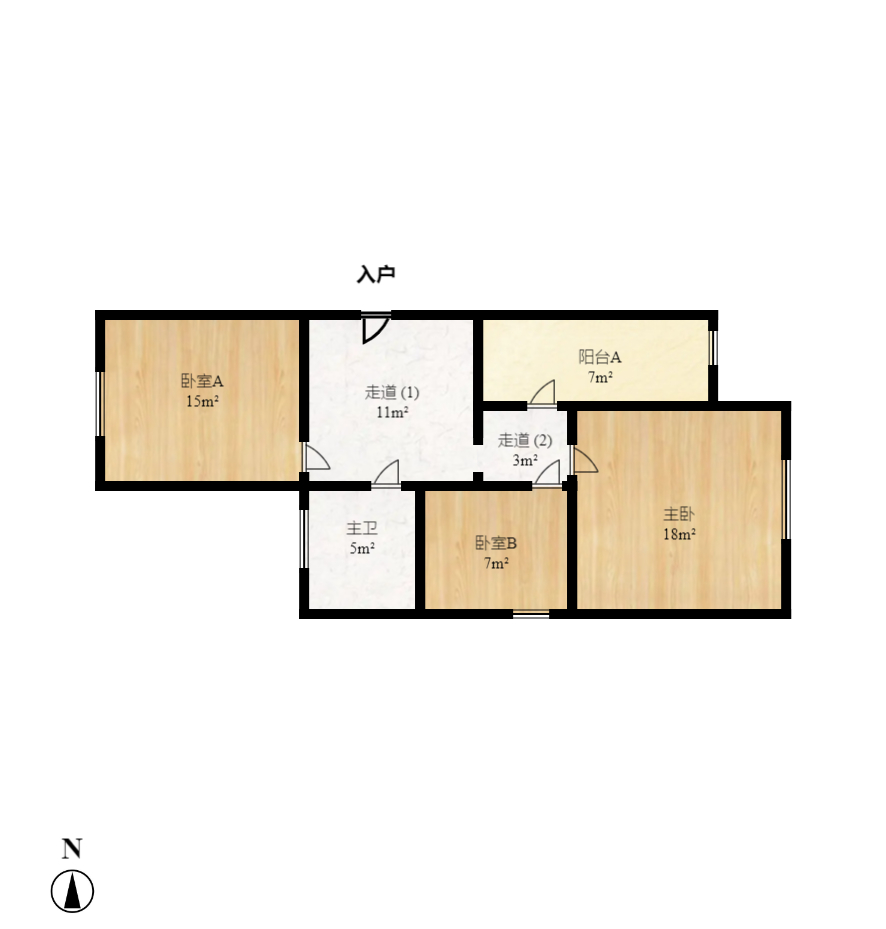 樱之谷别墅（ABCD区）  4室2厅3卫   360.00万室内图1