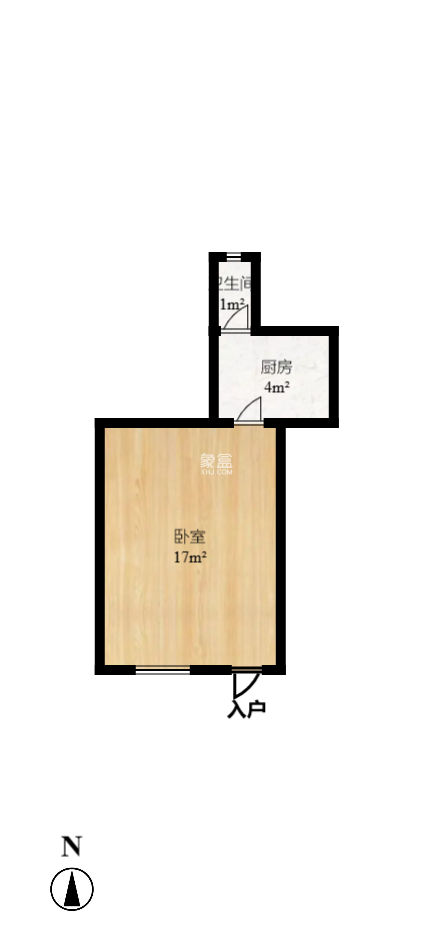湘瓷宿舍  1室1厅1卫   25.00万
