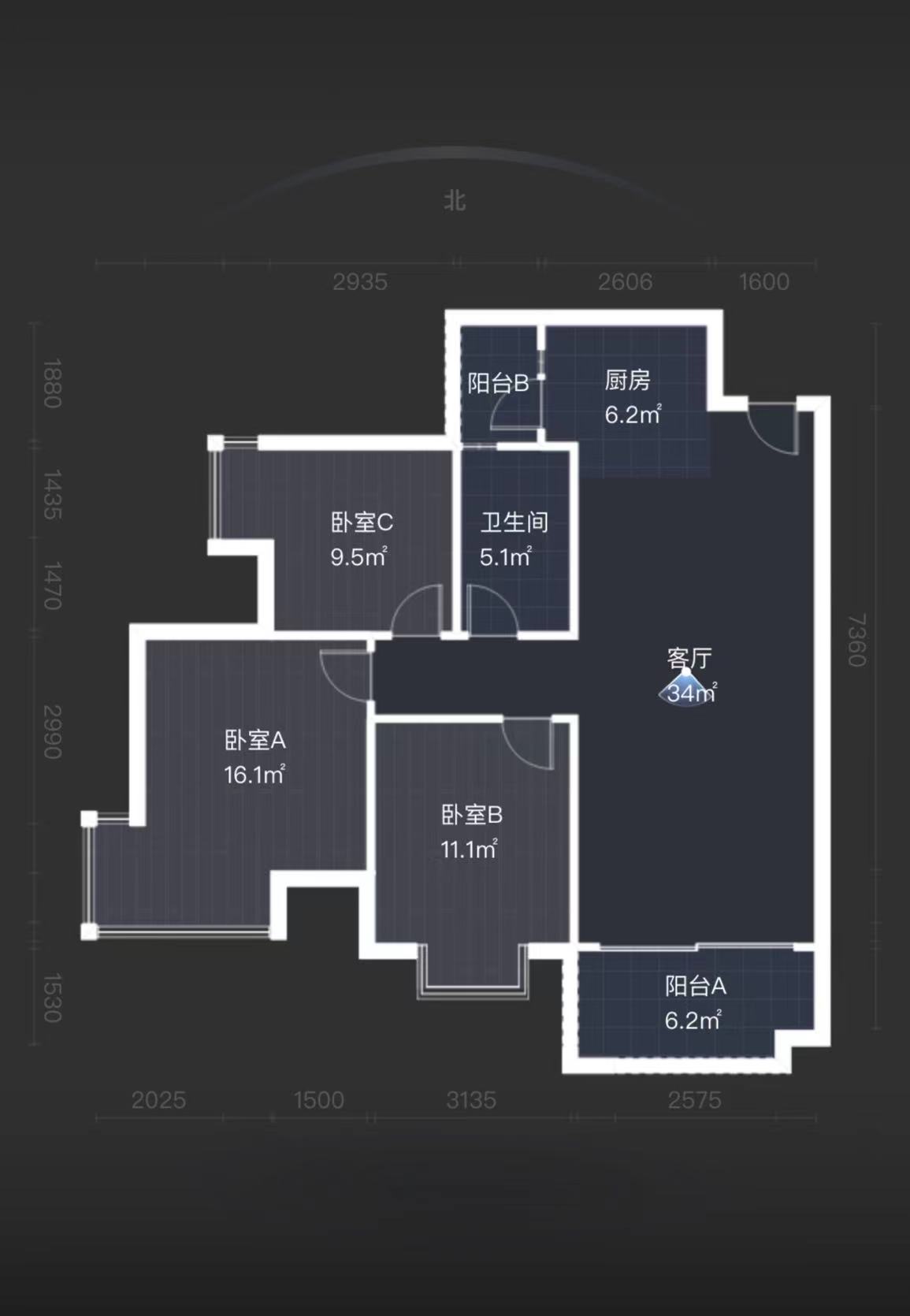 城发锦城  3室2厅1卫   68.00万