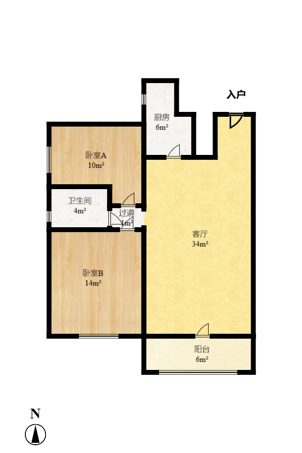 圣爵菲斯 3室2厅1卫 2600.0元/月 圣爵菲斯 3室2厅1卫 2600.0元/月户型图