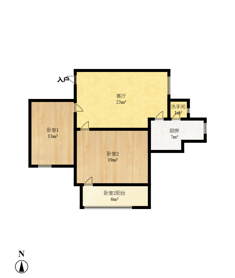 标准件厂宿舍(长沙标准件总厂宿舍) 2室1厅1卫 900.0元/月 标准件厂宿舍(长沙标准件总厂宿舍) 2室1厅1卫 900.0元/月户型图