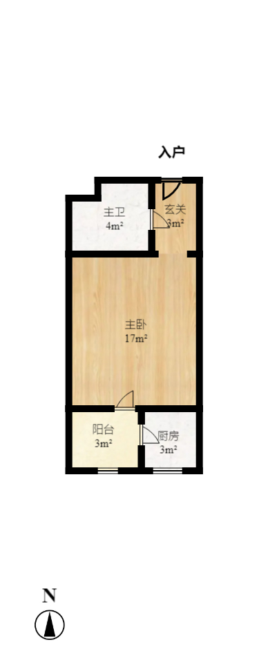 中信凯旋蓝岸（中信新城三期）  0室0厅0卫   1600.00元/月室内图1