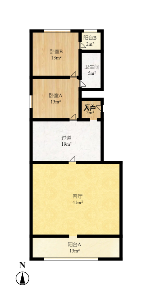梦泽园  5室3厅1卫   330.80万室内图1