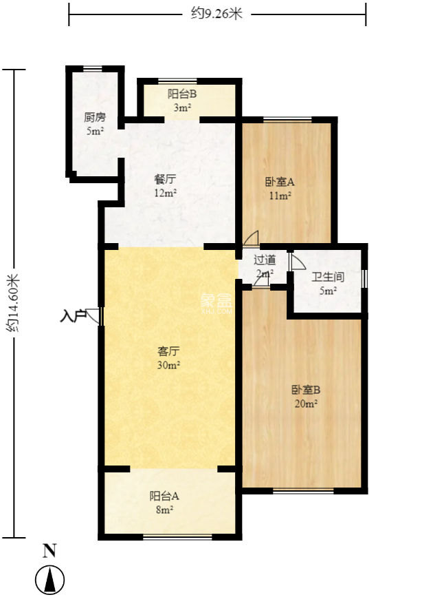 萬煦園  2室2廳1衛(wèi)   80.00萬