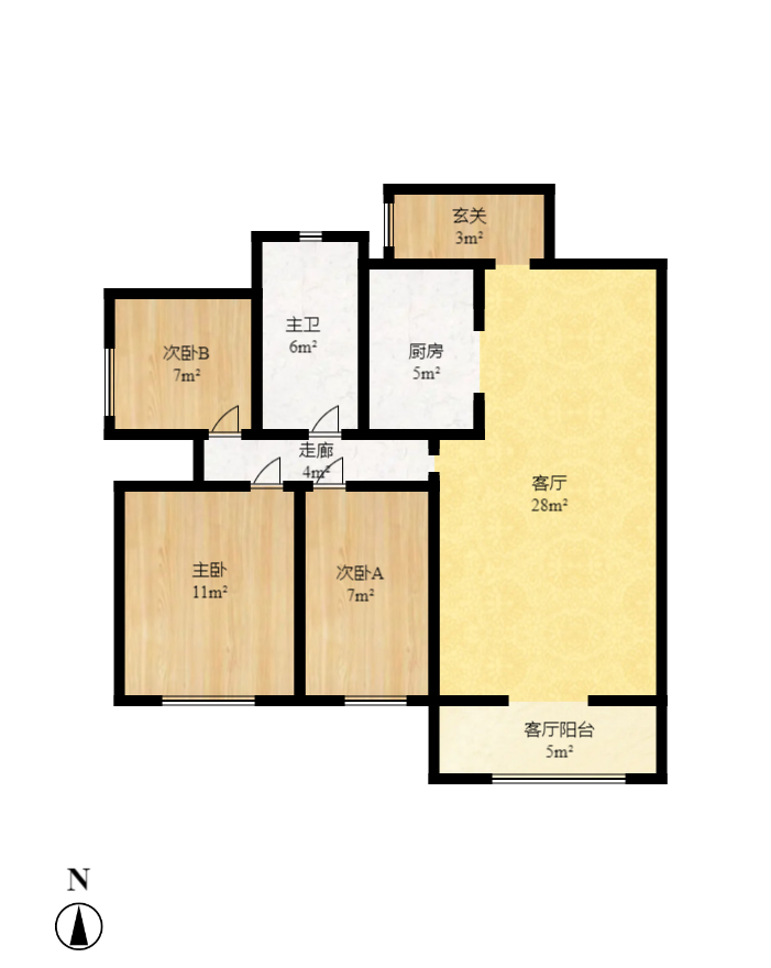 鑫远御文台二期  2室2厅1卫    2300.0元/月 鑫远御文台二期  2室2厅1卫    2300.0元/月户型图