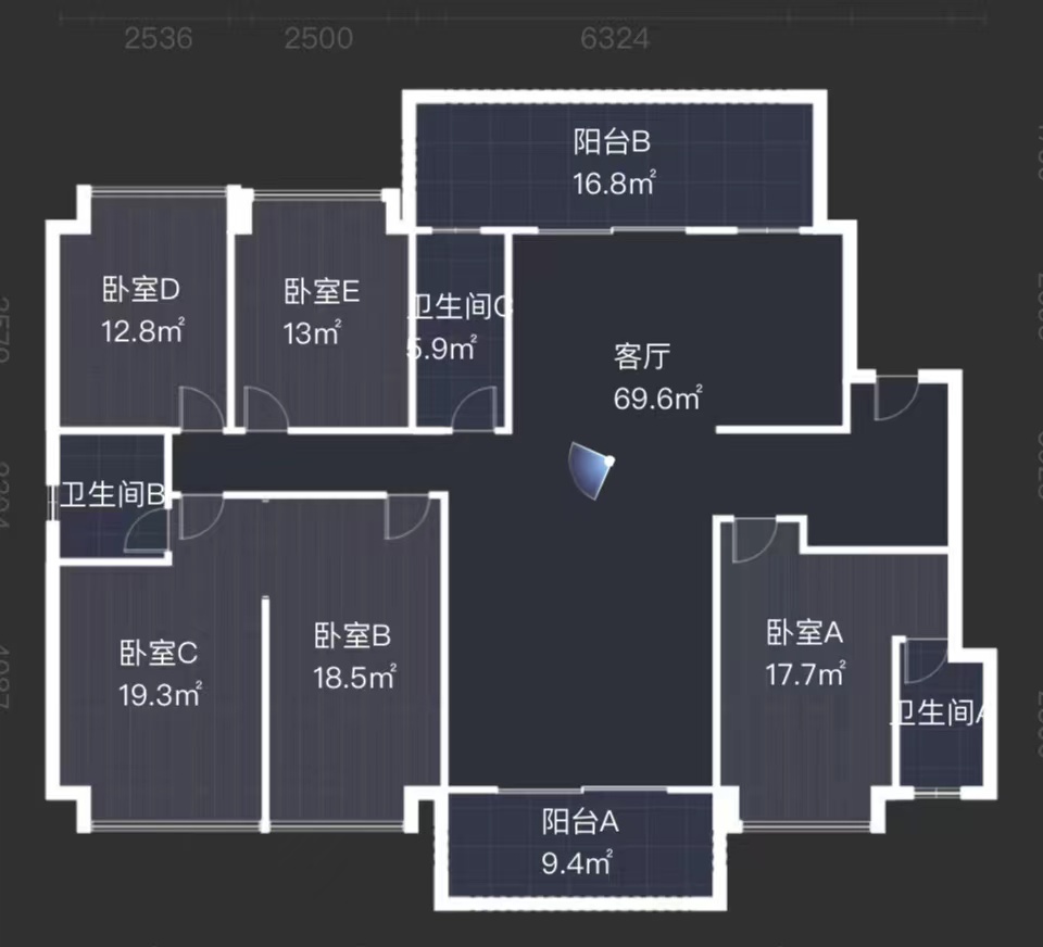 高科壹号领域  0室0厅0卫   145.00万