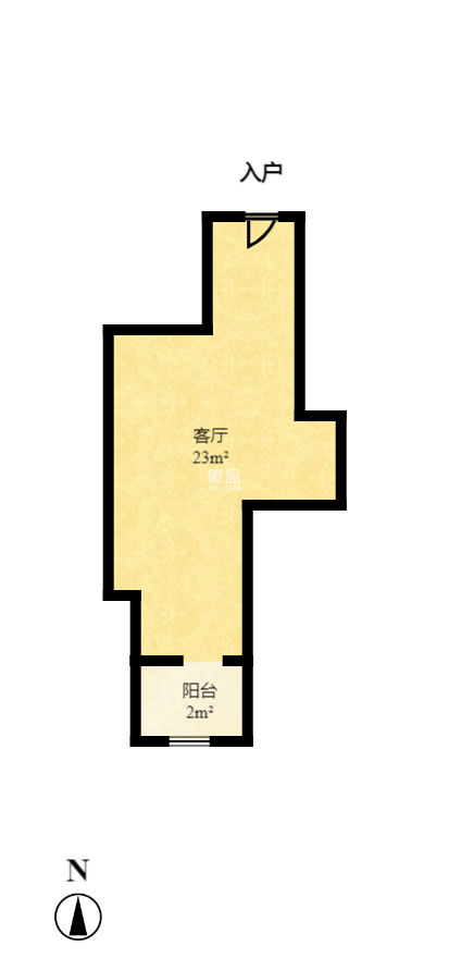 蓝光雍锦阁  1室1厅1卫   28.00万