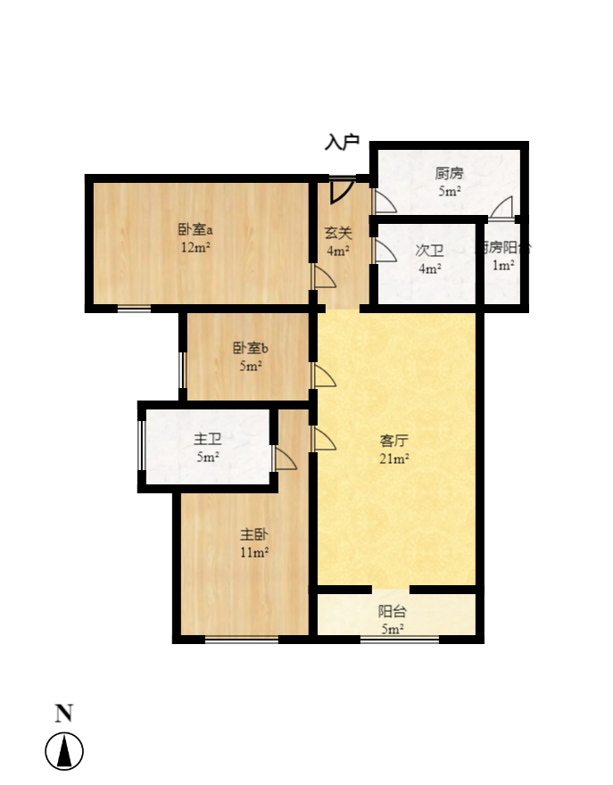 中國鐵建梅溪青秀二期  3室2廳2衛(wèi)    178.0萬室內(nèi)圖1