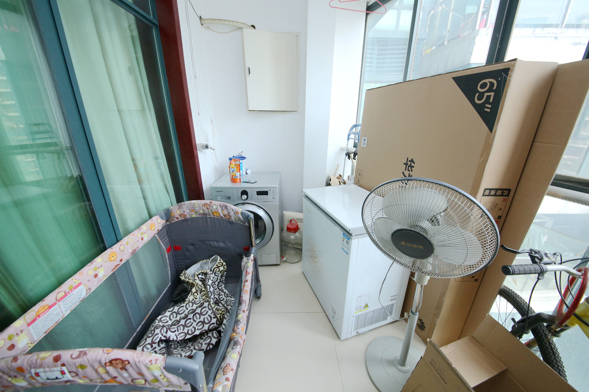 华盛新外滩  2室2厅1卫    106.0万阳台