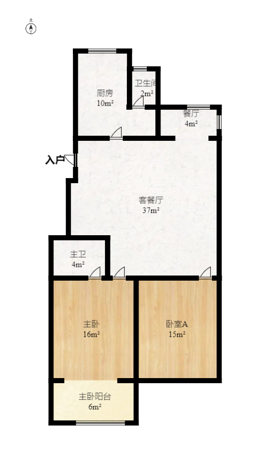 兰亭居  4室2厅2卫   103.00万室内图1