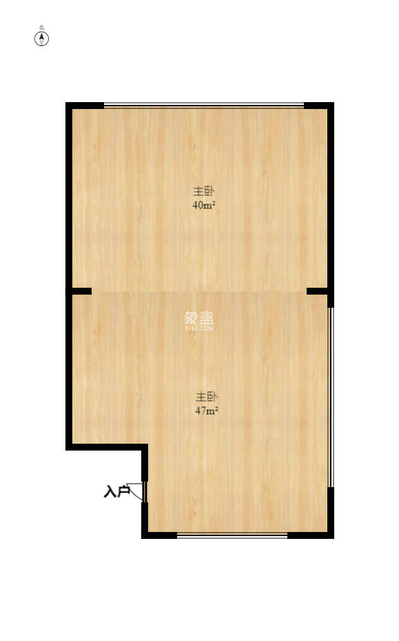 京武浪琴山三期（京武中心）  3室1厅1卫   168.00万室内图1