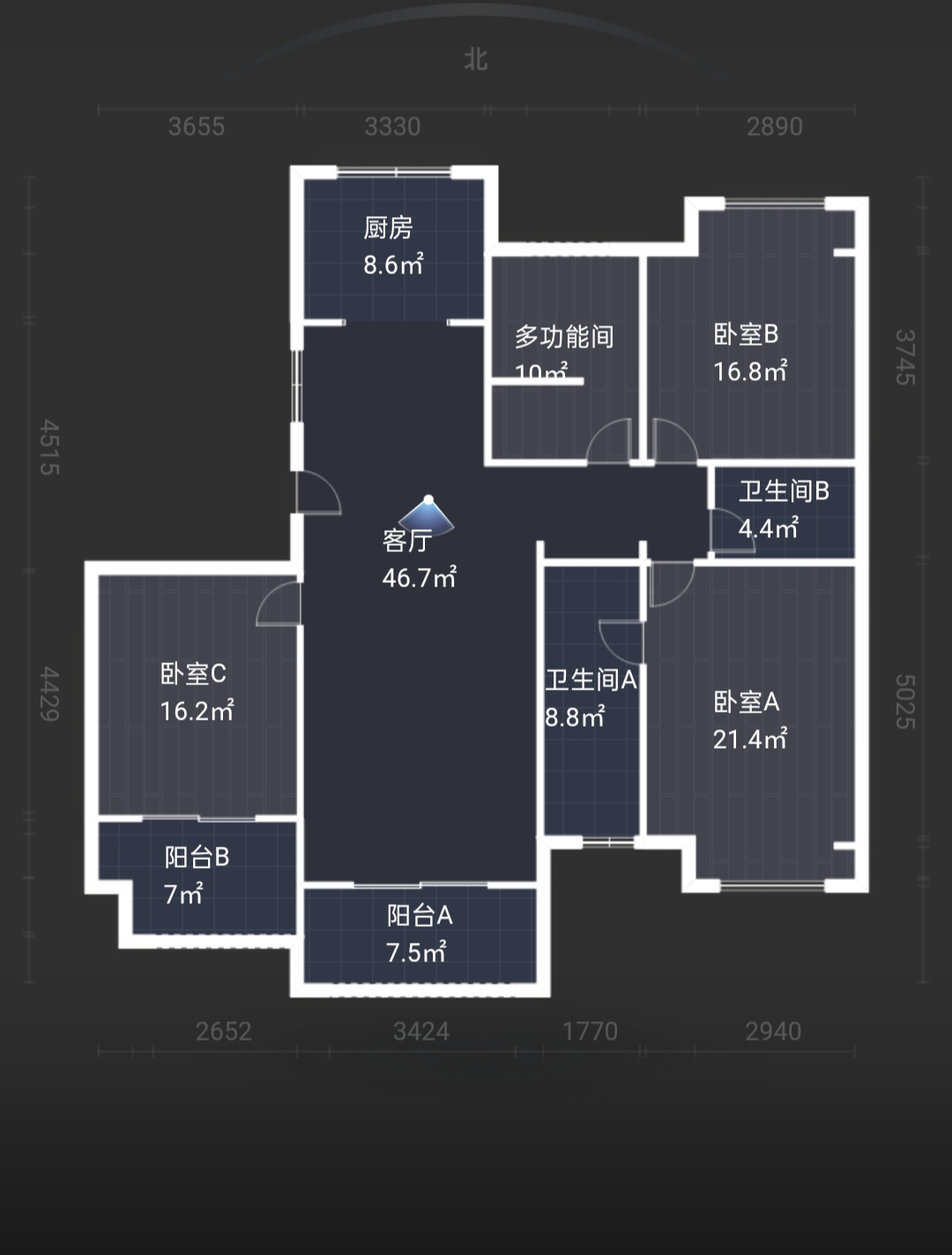 佳兆业金域天下一期  4室2厅2卫   130.00万