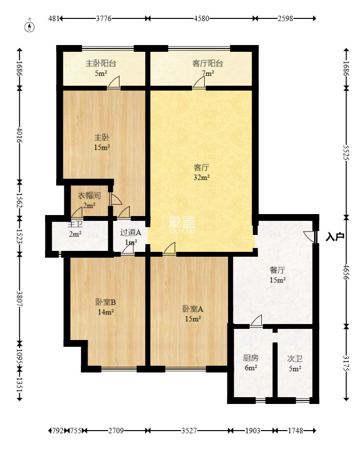 八方小区C区  3室2厅2卫    370.0万