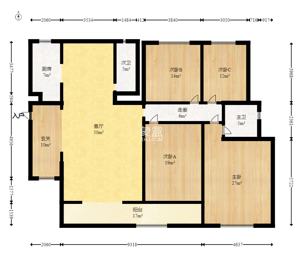 淞雅苑 5室2廳2衛 115.00萬