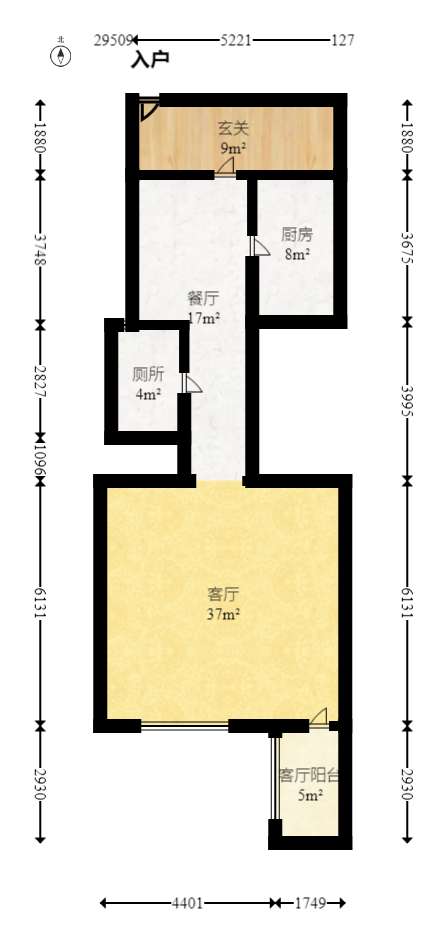 香格里麓山别墅 359.90万室内图1