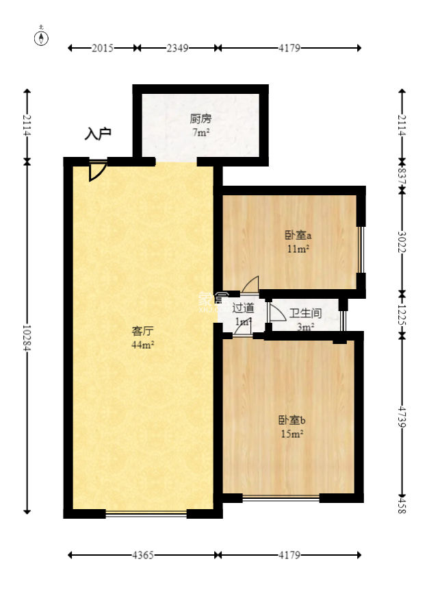 腾泰佳园  2室1厅1卫   50.10万