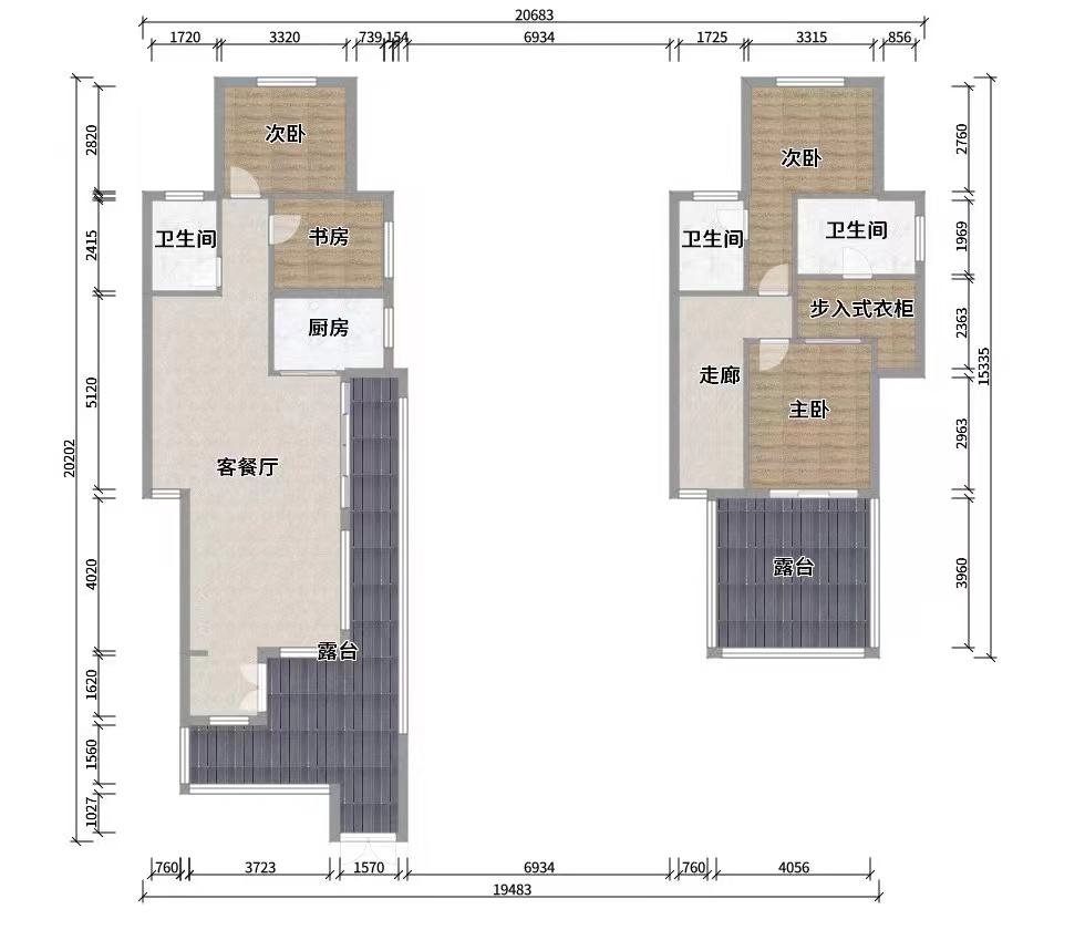 青龙湾（中央小镇）  6室2厅3卫   268.00万