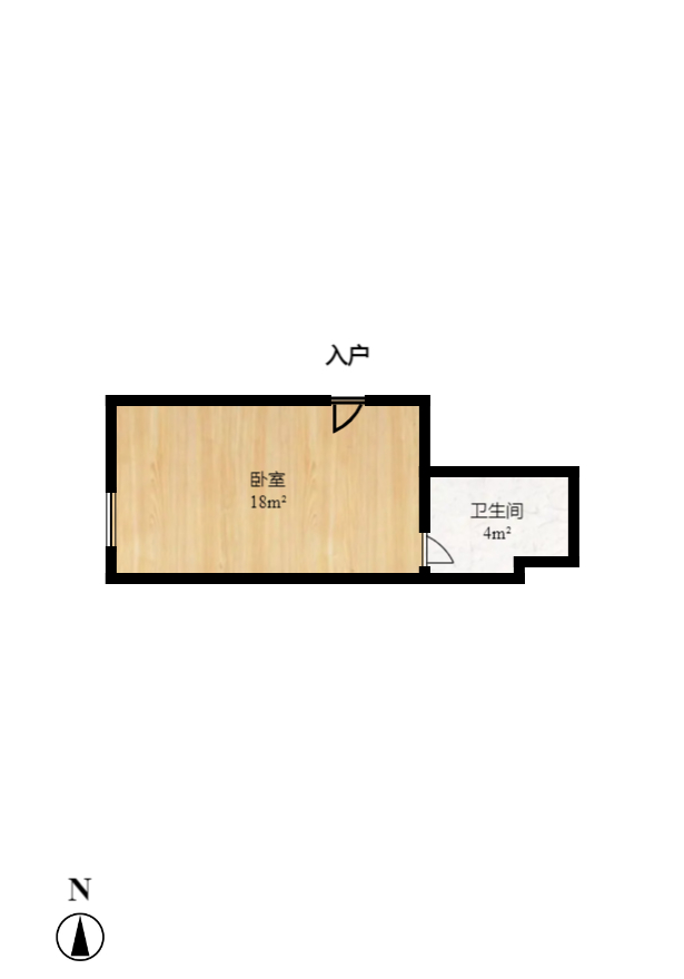 福天藏郡院子  1室11厅1卫   30.00万室内图1