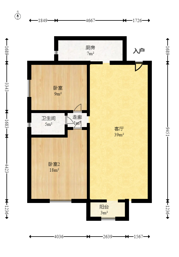 方略潇邦  2室2厅1卫    38.0万 方略潇邦  2室2厅1卫    38.0万户型图