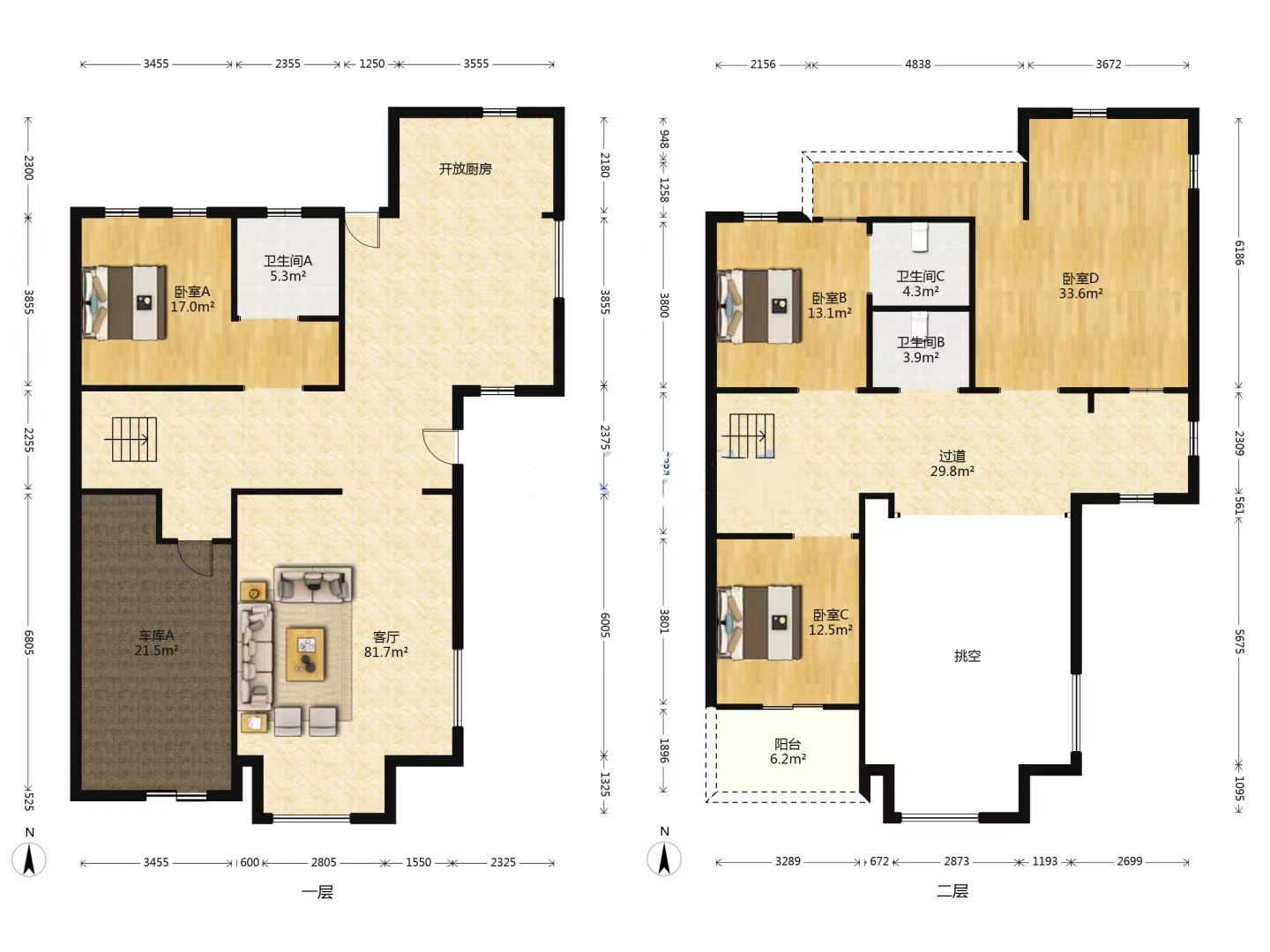 云龙北欧小镇 5室3厅2卫 230.0万 云龙北欧小镇 5室3厅2卫 230.0万室内图