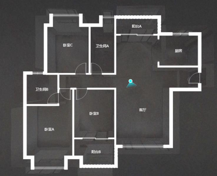 慧谷阳光 3室2厅2卫 79.80万 慧谷阳光 3室2厅2卫 79.80万室内图