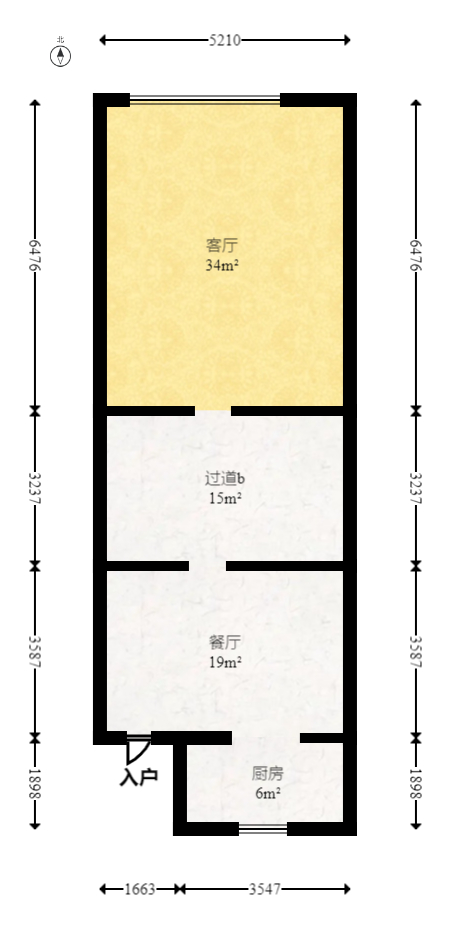龙湖湘风原著（龙湖湘风星城）  4室3厅3卫   320.00万室内图1