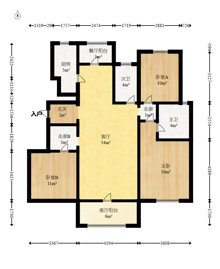 绿地公馆(绿地名邸)  3室2厅2卫    162.0万 绿地公馆(绿地名邸)  3室2厅2卫    162.0万户型图