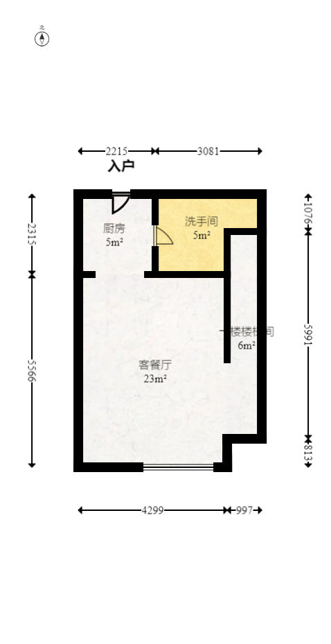 达美溪湖湾  1室1厅1卫   166.00万