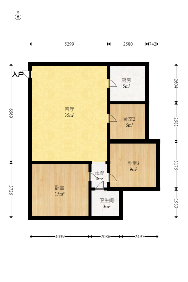 中国铁建国际城一期 中国铁建国际城一期室内图2