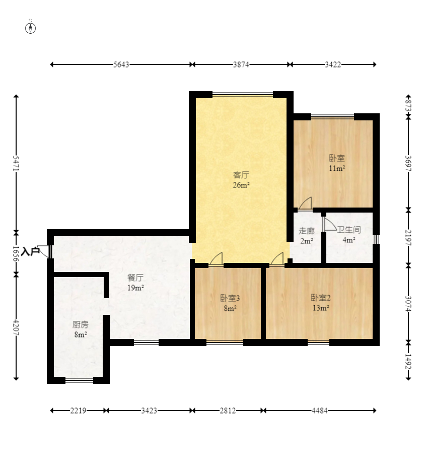 中国铁建国际城一期 中国铁建国际城一期室内图2