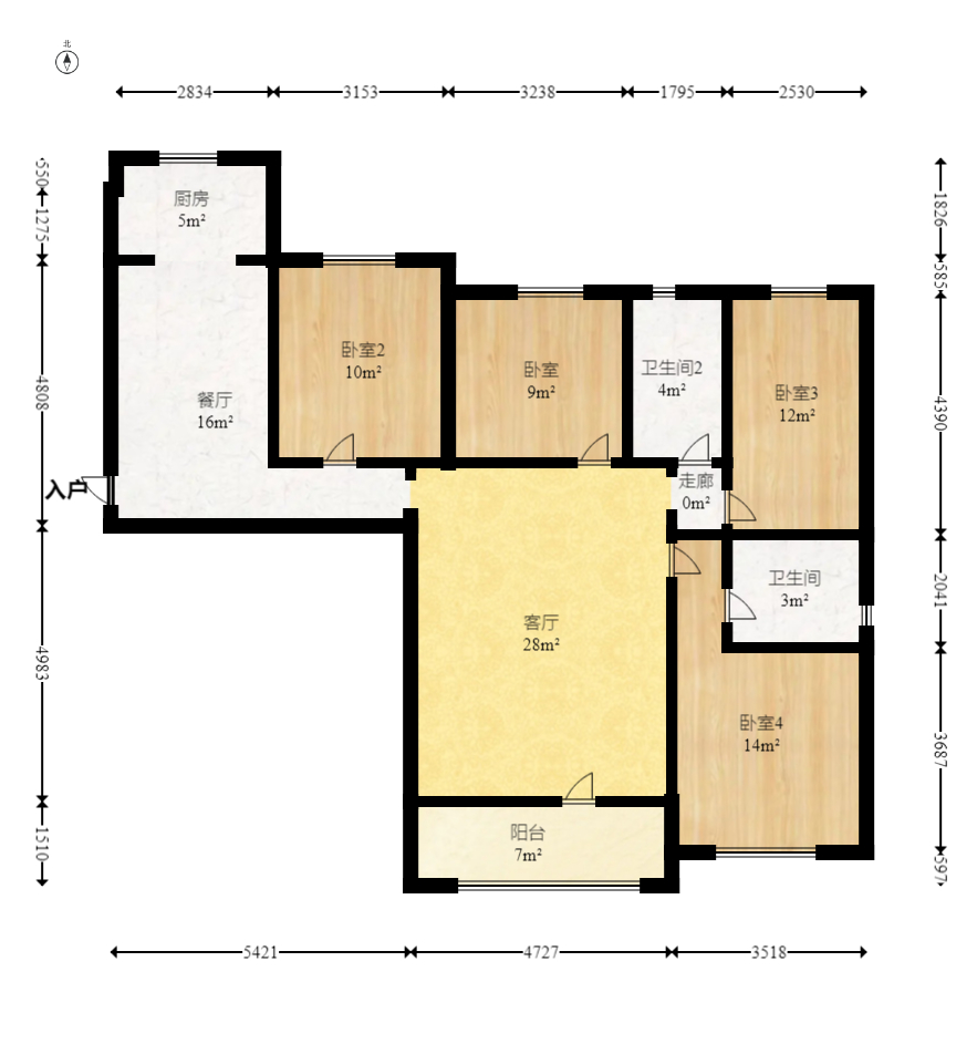 中国铁建国际城一期 中国铁建国际城一期室内图2