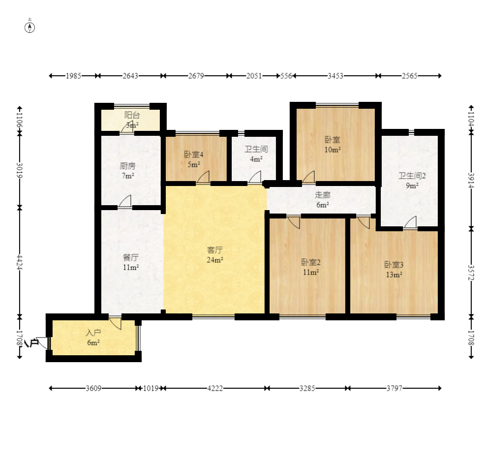 中国铁建国际城一期 中国铁建国际城一期室内图2