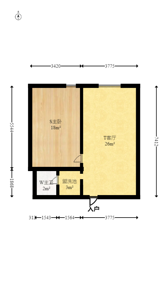 融科東南海室內(nèi)圖2