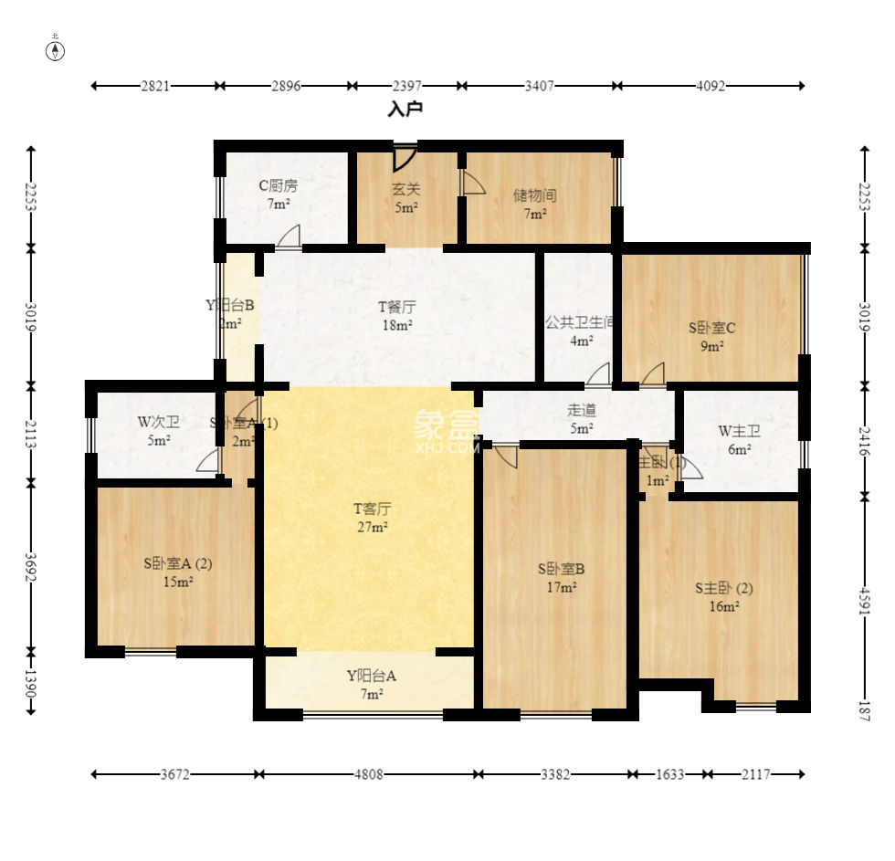 融科东南海   145.0㎡      5980.0元/月小区图