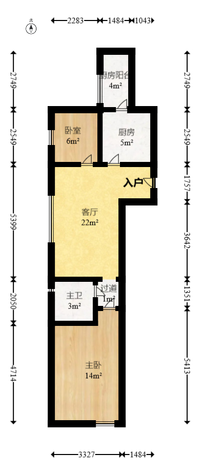恒大翡翠華庭室內(nèi)圖2