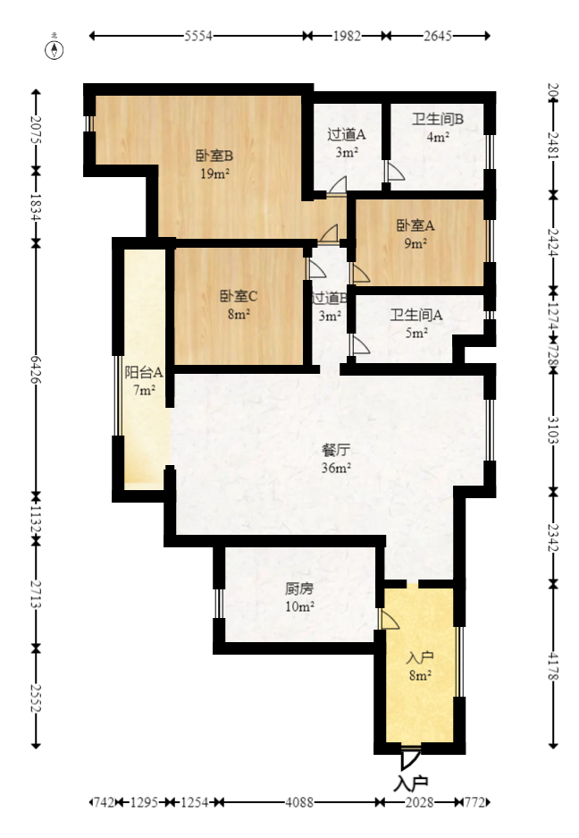 新城新世界一二三期室内图2