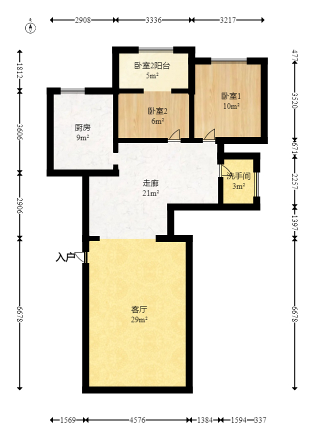 仁和香堤雅境  6室2厅3卫   160.00万室内图1