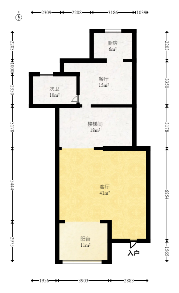 旭辉御府  6室3厅4卫   538.00万室内图1