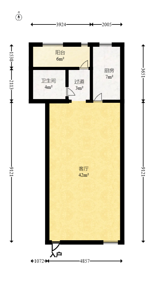 龙湾国际别墅  5室2厅4卫   430.00万室内图1