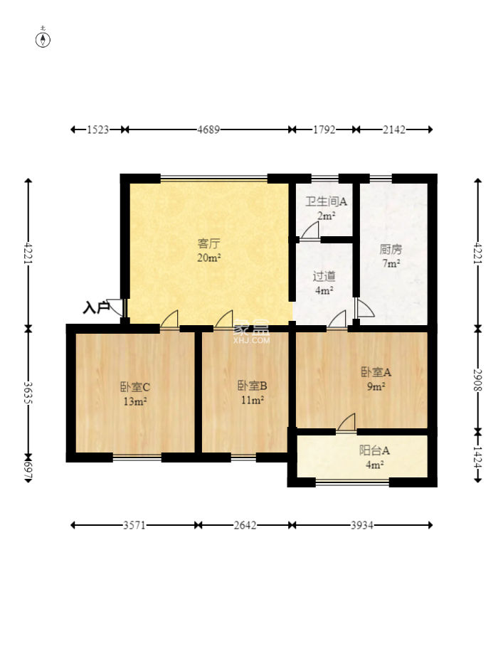 三0一佳园  3室2厅1卫    55.98万