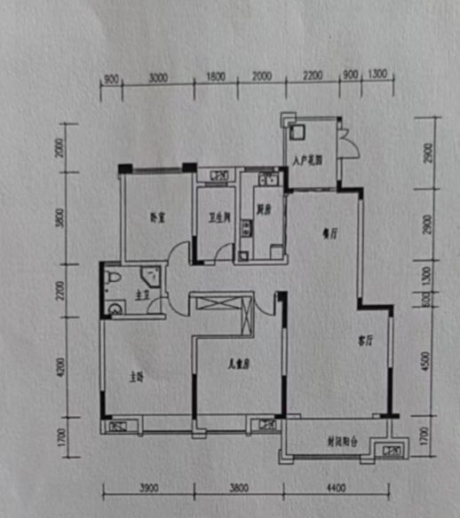 红盾雅园  3室2厅2卫   72.80万