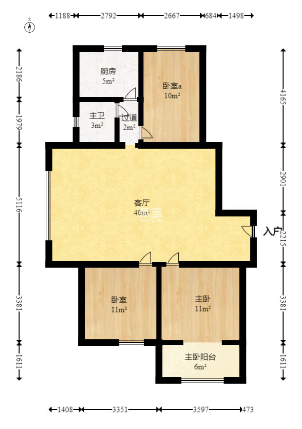 湘绣城  3室2厅1卫   38.20万