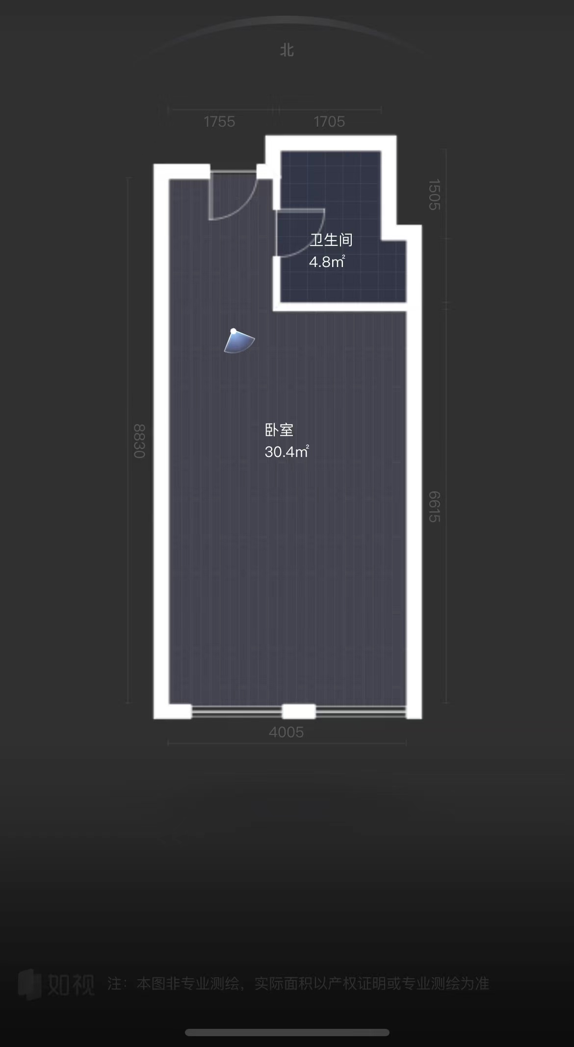 康桥美郡 1室1厅1卫 29.8万 康桥美郡 1室1厅1卫 29.8万室内图