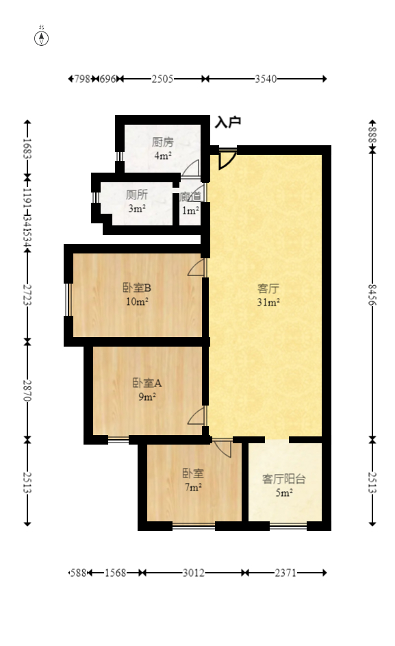 米蘭春天室內(nèi)圖2