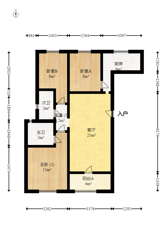旭輝香樟公館室內(nèi)圖2